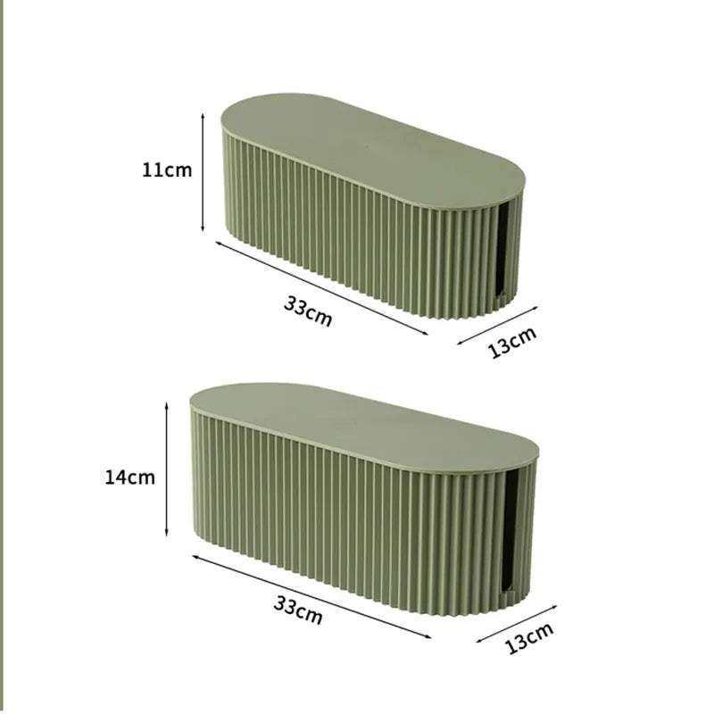 Wire Large Capacity Data plug board Storage Box - Wealth & Riches 